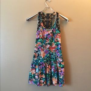 Material Girl Floral Print Dress